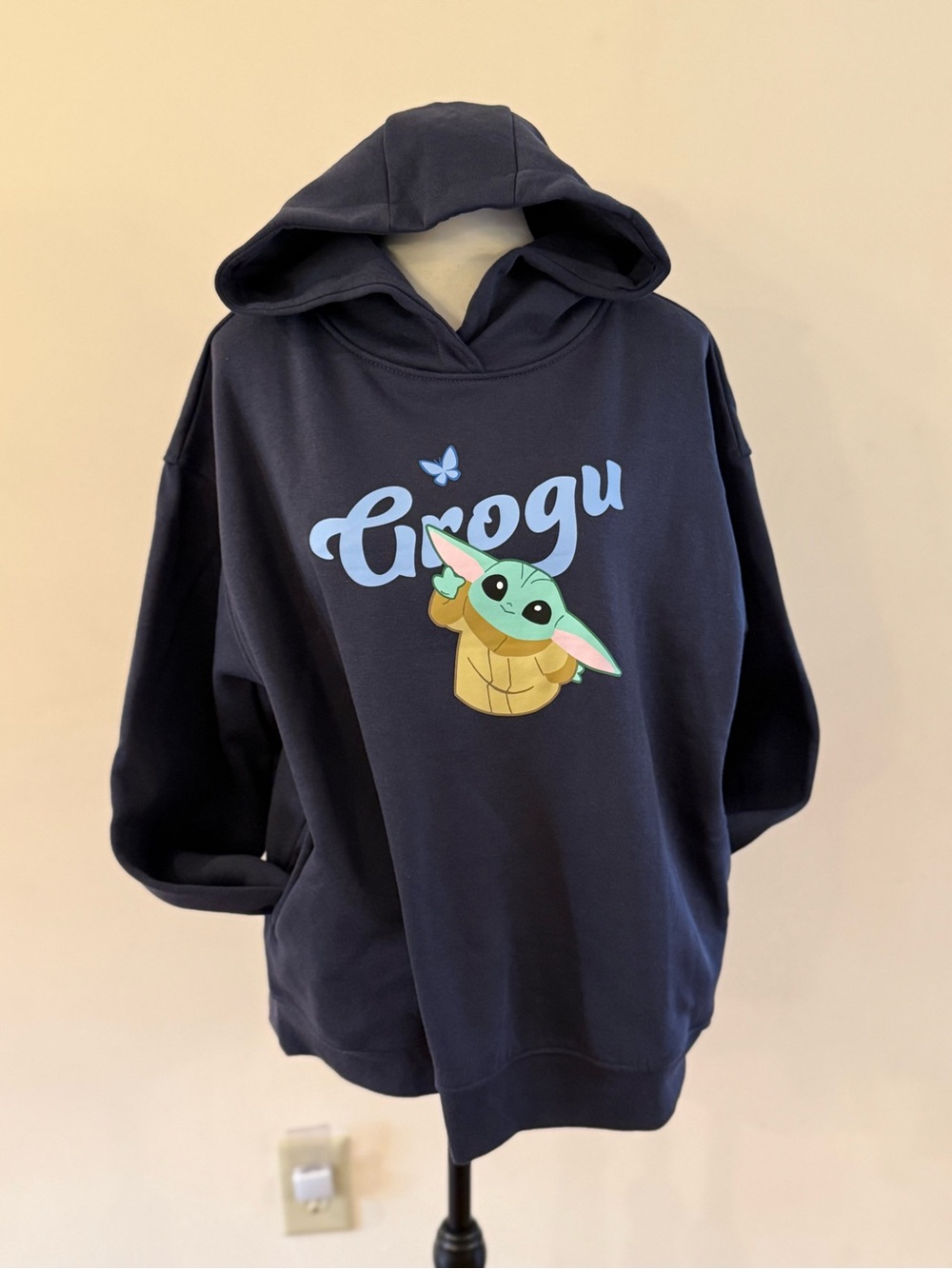 Disney / Star Wars Grogu Graphic Hoodie - Navy